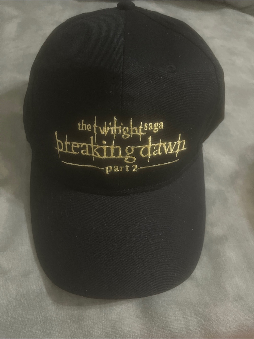 Twilight Saga Cap Breaking Dawn Hat Part 2 Movie Promo Origin Official NEW 2012